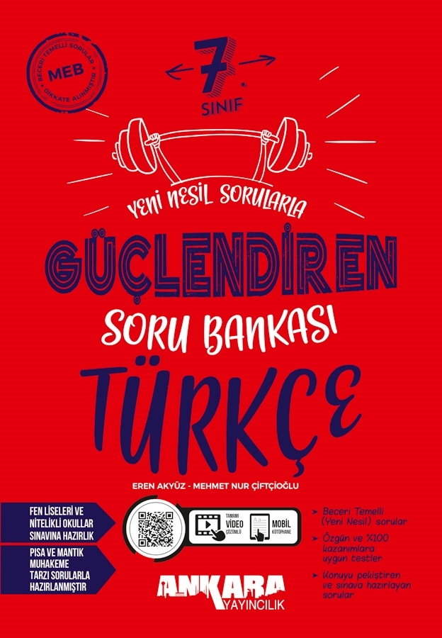 7.%20Sınıf%20Türkçe%20Güçlendiren%20Soru%20Bankası%20Ankara%20Yayıncılık