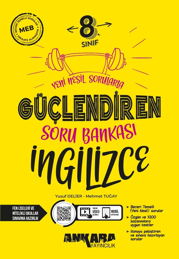 8.%20Sınıf%20İngilizce%20Güçlendiren%20Soru%20Bankası%20Ankara%20Yayıncılık