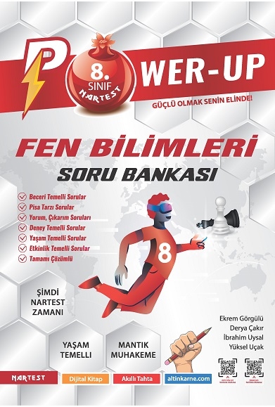 8.%20Sınıf%20Power-Up%20Fen%20Bilimleri%20Soru%20Bankası%20Nartest%20Yayınevi