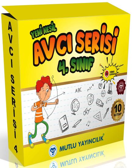 4 Sınıf Avcı Serisi Yeni Nesil Set Mutlu Yayıncılık