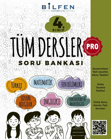 4. Sınıf Tüm Dersler Pro Soru Bankası Bilfen Yayıncılık