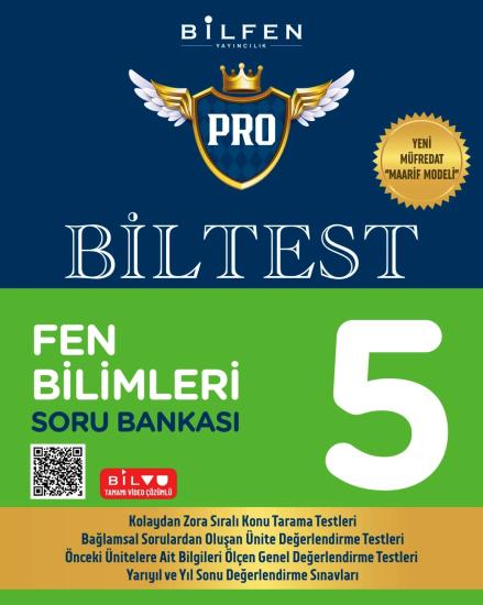 5. Sınıf Biltest Pro Fen Bilimleri Soru Bankası Bilfen Yayıncılık