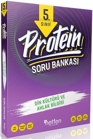 5. Sınıf Protein Din Kültürü ve Ahlak Bilgisi Soru Bankası Netfen Yayınları