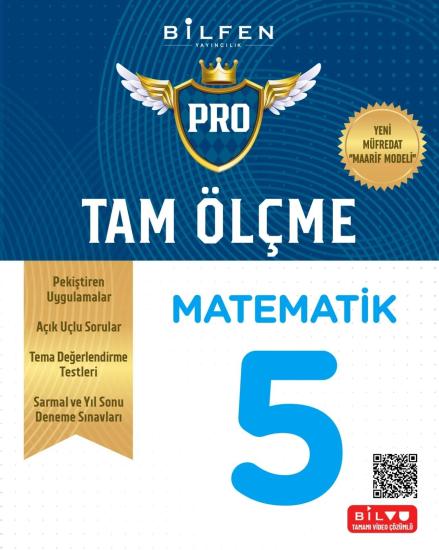 5. Sınıf Tam Ölçme Pro Matematik Etkinlikli Soru Bankası Bilfen Yayıncılık