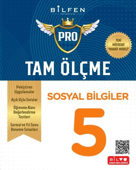 5. Sınıf Tam Ölçme Pro Sosyal Bilgiler Etkinlikli Soru Bankası Bilfen Yayıncılık