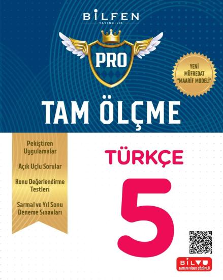 5. Sınıf Tam Ölçme Pro Türkçe Etkinlikli Soru Bankası Bilfen Yayıncılık