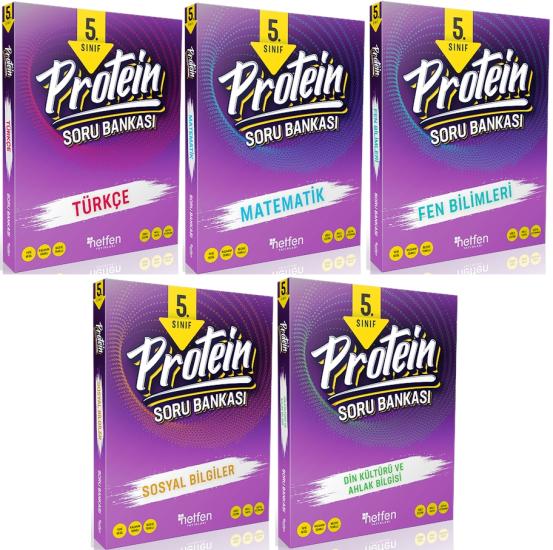 5. Sınıf Protein Soru Bankaları Netfen Yayınları