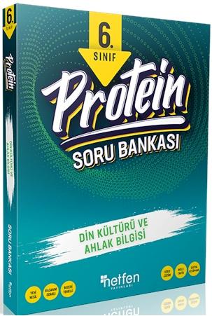 6. Sınıf Protein Din Kültürü ve Ahlak Bilgisi Soru Bankası Netfen Yayınları