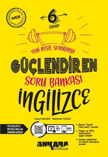 6. Sınıf İngilizce Güçlendiren Soru Bankası Ankara Yayıncılık