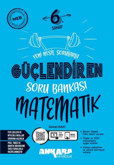 6. Sınıf Matematik Güçlendiren Soru Bankası Ankara Yayıncılık