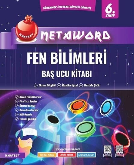 6. Sınıf Metaword Fen Bilimleri Baş Ucu Kitabı Nartest Yayınevi