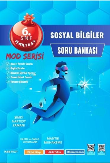 6. Sınıf Mod Sosyal Bilgiler Soru Bankası Nartest Yayınevi