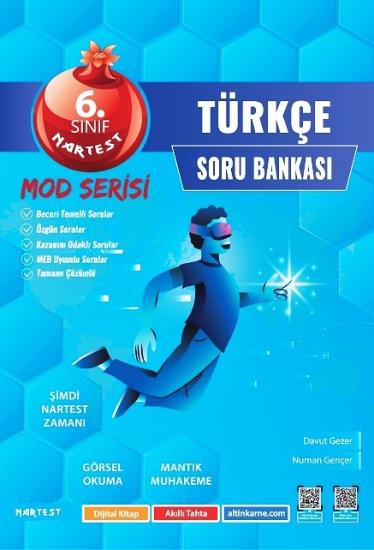 6. Sınıf Mod Türkçe Soru Bankası Nartest Yayınevi