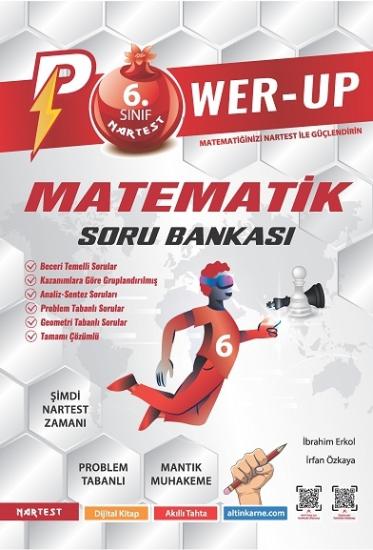 6. Sınıf Power-Up Matematik Soru Bankası Nartest Yayınevi