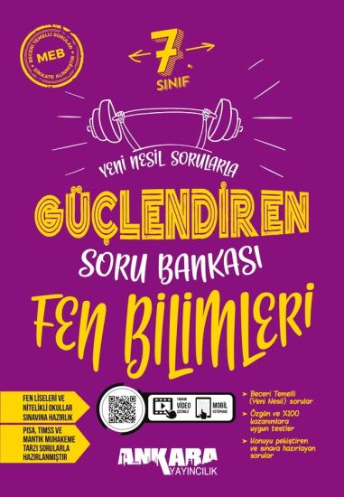 7. Sınıf Fen Bilimleri Güçlendiren Soru Bankası Ankara Yayıncılık