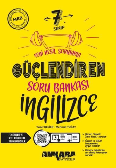 7. Sınıf İngilizce Güçlendiren Soru Bankası Ankara Yayıncılık