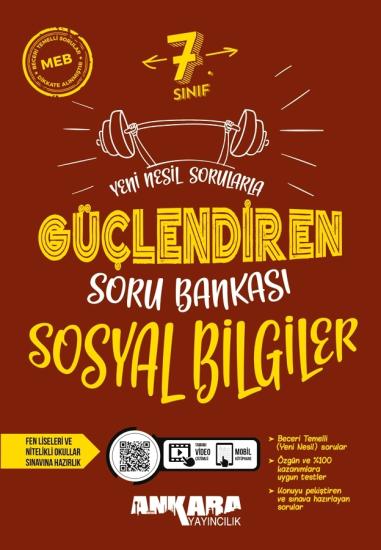 7. Sınıf Sosyal Bilgiler Güçlendiren Soru Bankası Ankara Yayıncılık