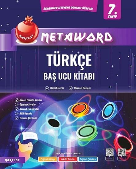 7. Sınıf Metaword Türkçe Baş Ucu Kitabı Nartest Yayınevi