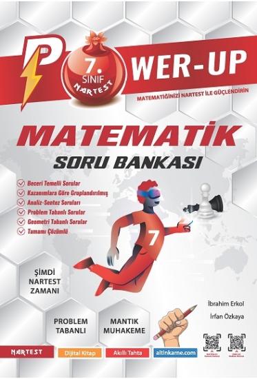 7. Sınıf Power-Up Matematik Soru Bankası Nartest Yayınevi