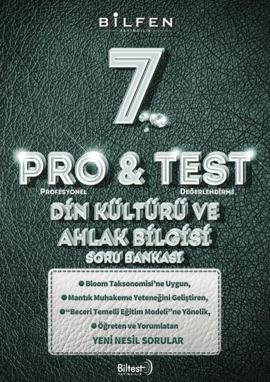 7. Sınıf Protest Din Kültürü ve Ahlak Bilgisi Soru Bankası Bilfen Yayıncılık