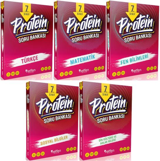 7. Sınıf Protein Soru Bankaları Netfen Yayınları