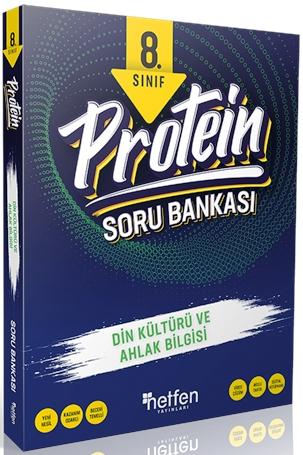 8. Sınıf Protein Din Kültürü ve Ahlak Bilgisi Soru Bankası Netfen Yayınları