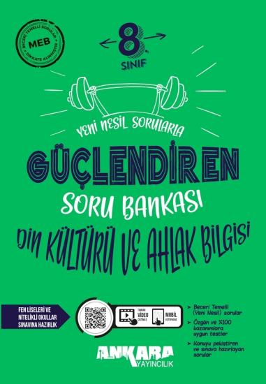 8. Sınıf Din Kültürü ve Ahlak Bilgisi Soru Bankası Ankara Yayıncılık