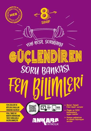 8. Sınıf Fen Bilimleri Güçlendiren Soru Bankası Ankara Yayıncılık