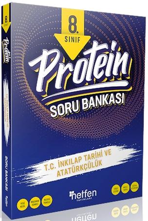 8. Sınıf Protein T.C. İnkılap Tarihi ve Atatürkçülük Soru Bankası Netfen Yayınları