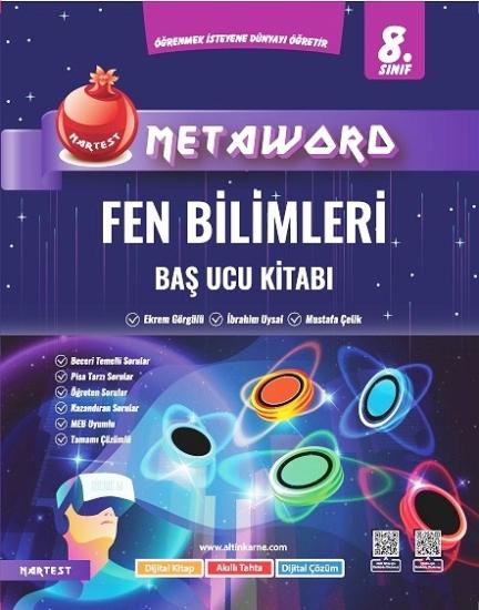 8. Sınıf Metaword Fen Bilimleri Baş Ucu Kitabı Nartest Yayınevi