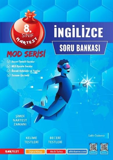 8. Sınıf Mod İngilizce Soru Bankası Nartest Yayınevi