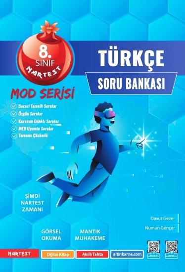 8. Sınıf Mod Türkçe Soru Bankası Nartest Yayınevi