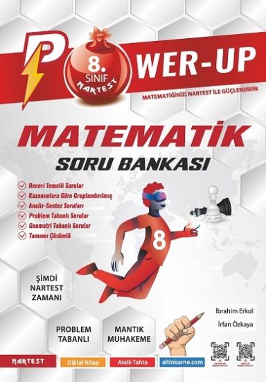 8. Sınıf Power-Up Matematik Soru Bankası Nartest Yayınevi