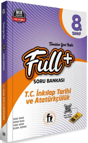 8. Sınıf Full T.C. İnkılap Tarihi ve Atatürkçülük Soru Bankası Fi Yayınları