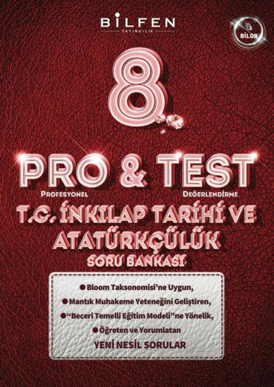 8. Sınıf Protest T.C. İnkılap Tarihi ve Atatürkçülük Soru Bankası Bilfen Yayıncılık