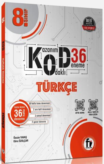 8. Sınıf Türkçe Kod 36 Deneme Fi Yayınları