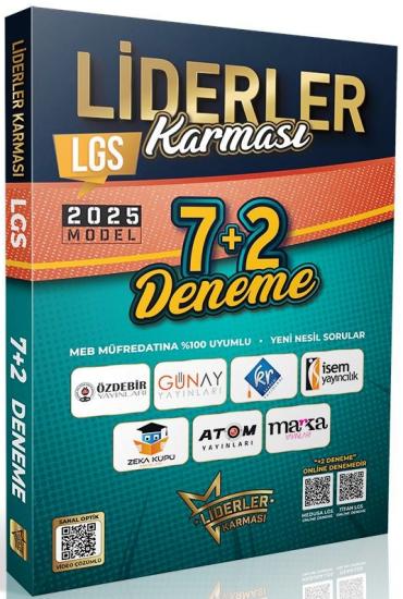 Liderler Karması 2025 Model LGS 7+2 Deneme Seti