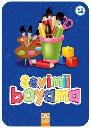 Sevimli Boyama Lacivet 4-5 Yaş