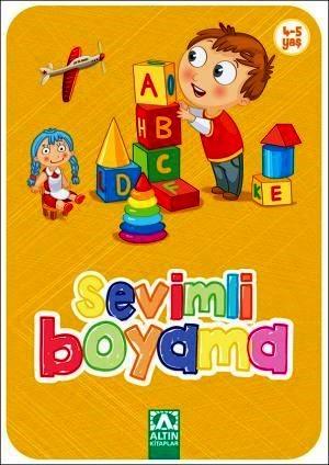 Sevimli Boyama Sarı 4-5 Yaş